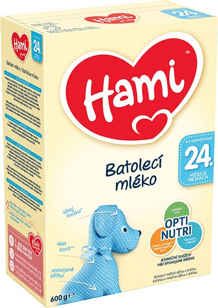 6x HAMI 24+ (600 g) - kojenecké mléko - obrázek 2
