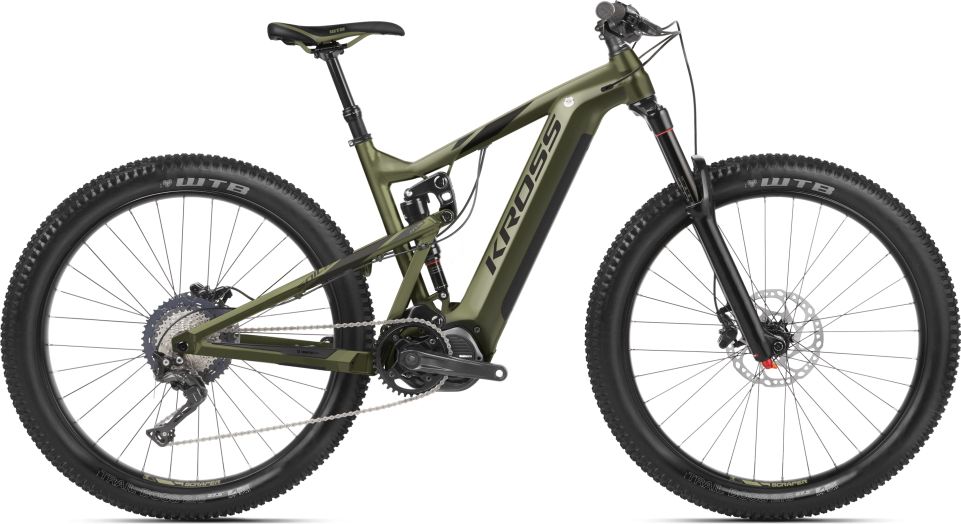 Kross Soil Boost 2.0 630 27,5" - model 2020 tmavá zelená/černá - S (16") - obrázek 1