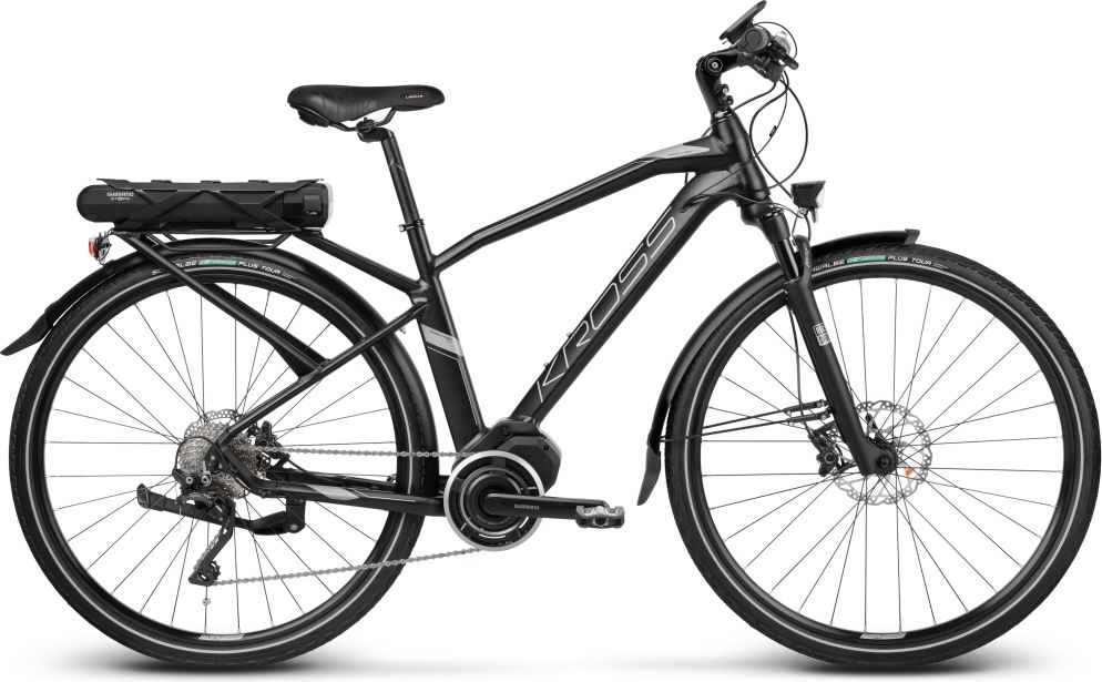 Kross Trans Hybrid 5.0 28" - model 2020 Black / Graphite Matte - M (19'') - obrázek 1