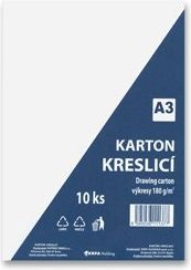 Papírny Brno Kreslicí karton A3 180 g/m2, 10 archů - obrázek 1