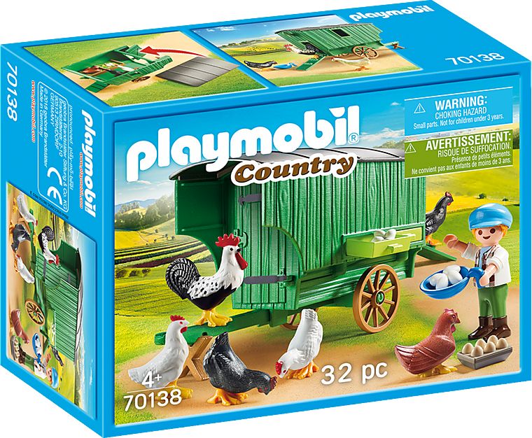 Playmobil 70138 Pojízdný kurník - obrázek 1