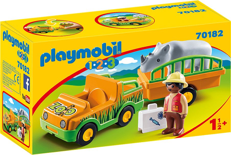 Playmobil 70182 Převoz nosorožce - obrázek 1