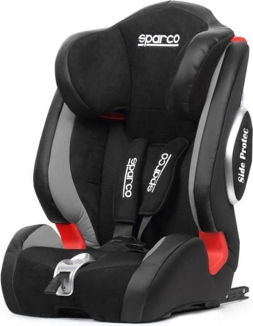Sparco autosedačka Isofix F1000KIG123GR, černá/šedá - obrázek 1