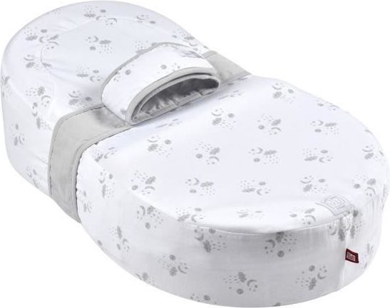 Red Castle ergonomické hnízdečko Cocoonababy, bílá/šedá - obrázek 1