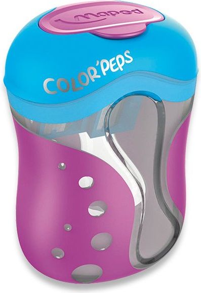 Maped Ořezávátko Color Peps - s odpadní nádobkou 2 otvory, 0431 - obrázek 1