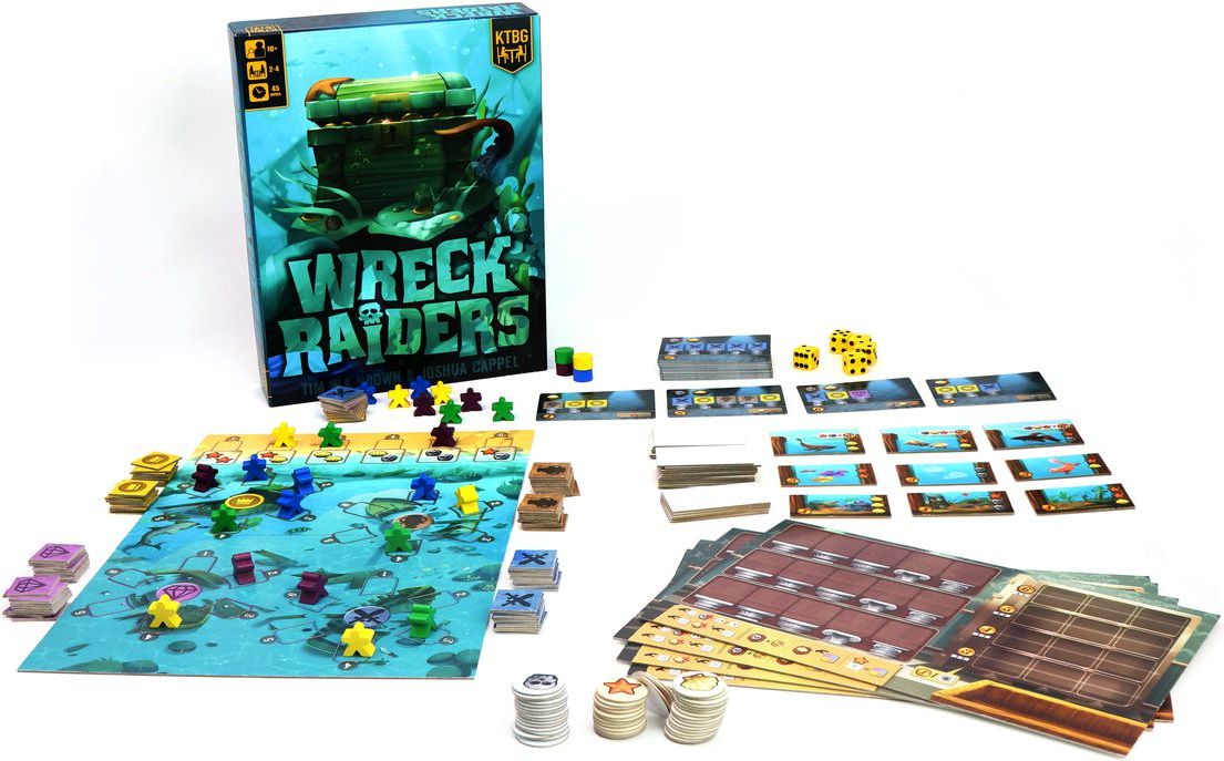 Kids Table Board Gaming Wreck Raiders - obrázek 2