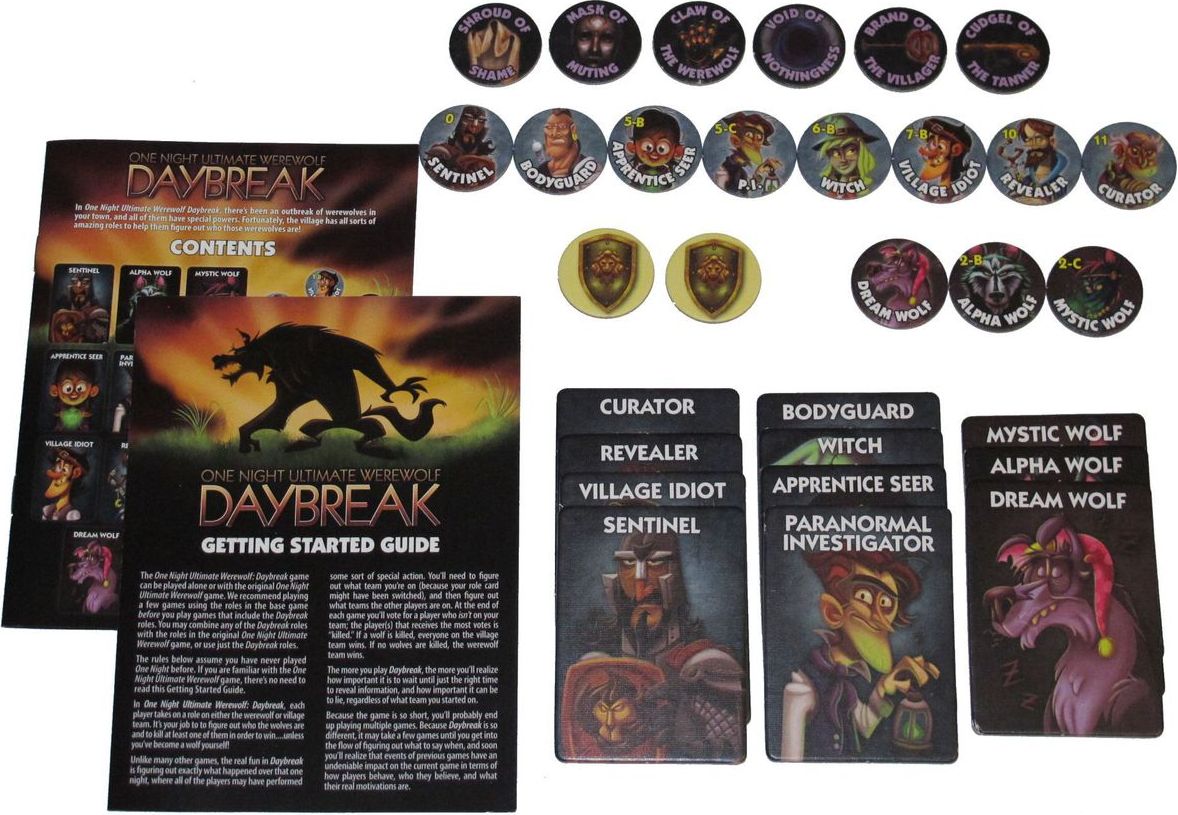 Bézier Games One Night Ultimate Werewolf Daybreak - obrázek 2