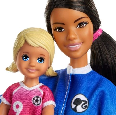 Barbie fotbalová trenérka s panenkou herní set - obrázek 4
