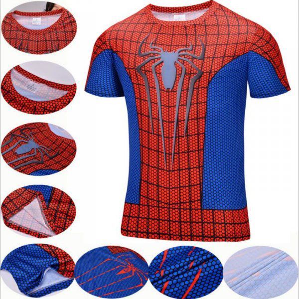 Sportovní tričko - Spiderman - Velikost L - obrázek 2