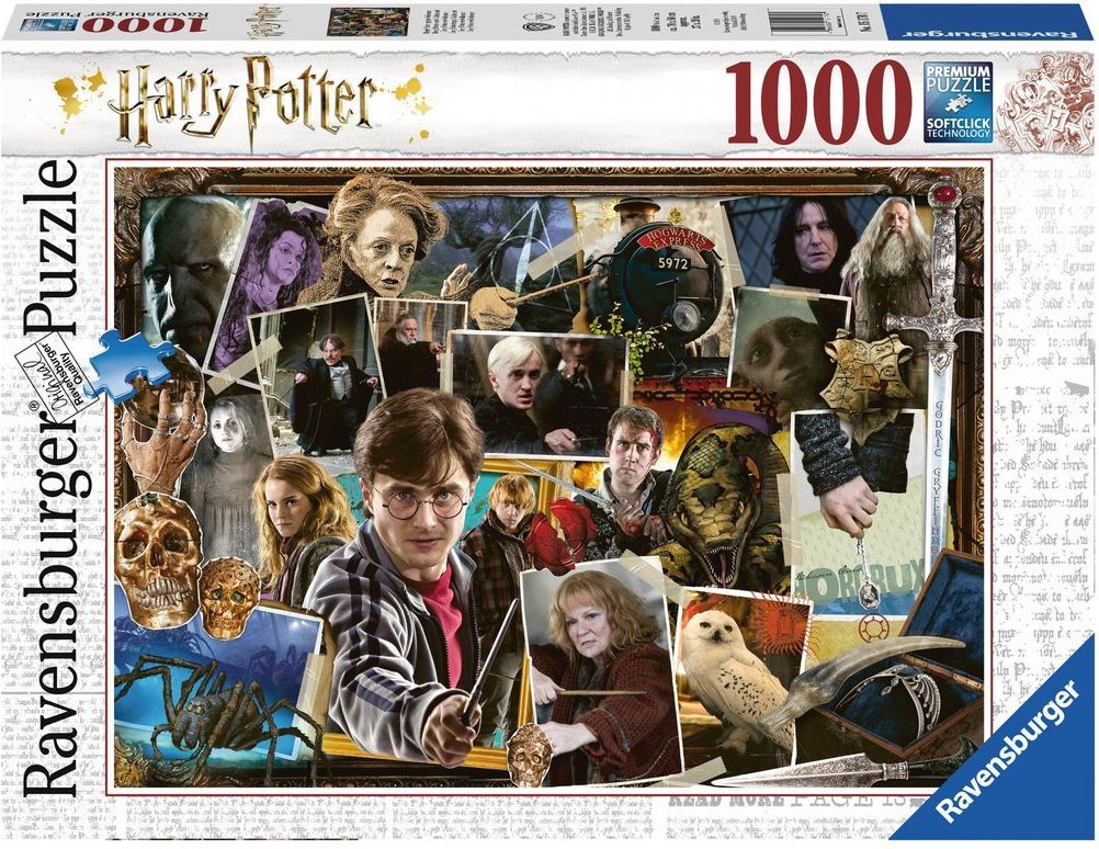 RAVENSBURGER Puzzle Harry Potter a Relikvie smrti 1000 dílků - obrázek 2