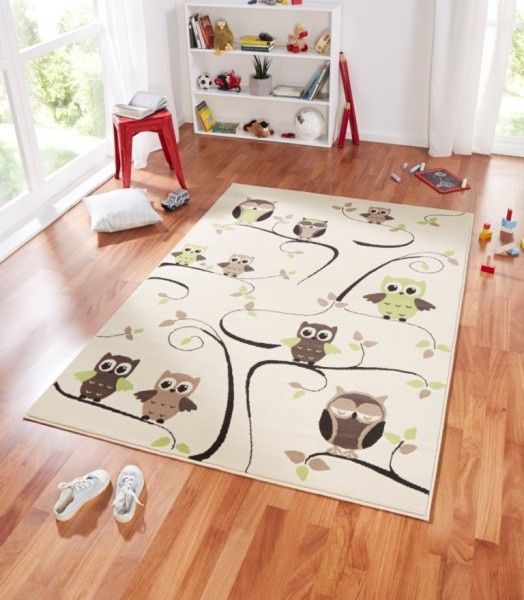 Kusový koberec Bambini 102785 Beige Grün 140x200 cm - obrázek 4