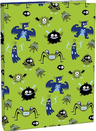 Stil Box na sešity s klopou A4 Monsters - obrázek 1