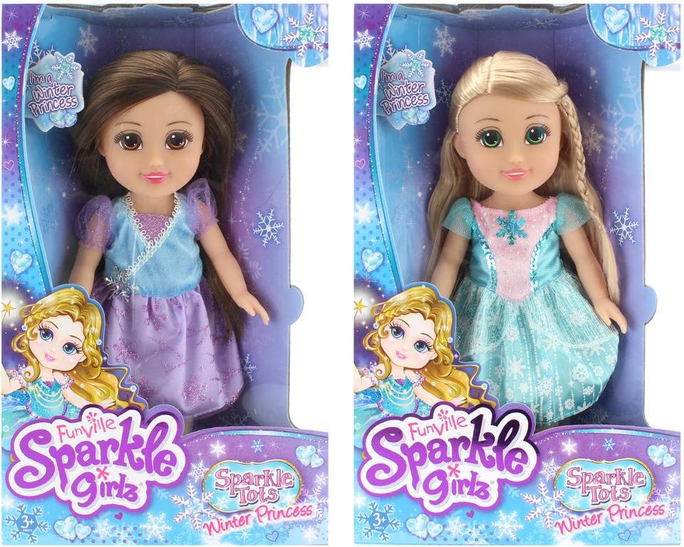 Panenka Zimní princezna Sparkle Girlz - obrázek 1