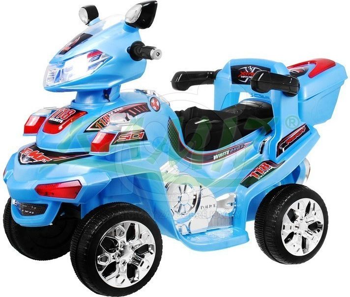 Dětská elektrická čtyřkolka R/C F918 - černá - obrázek 2