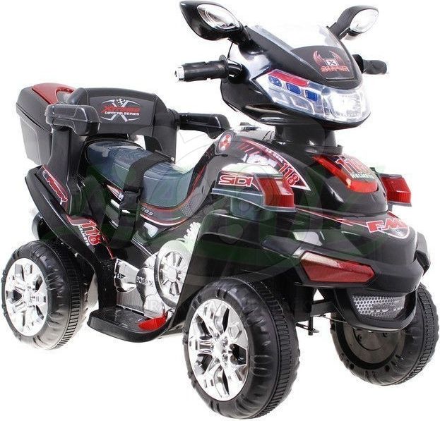 Dětská elektrická čtyřkolka R/C F918 - červená - obrázek 5