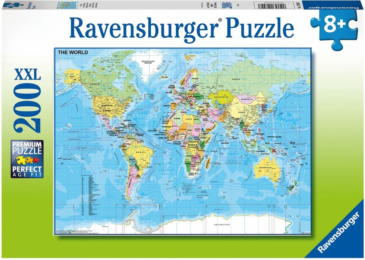Ravensburger puzzle 128907 Svět 200 XXL dílků - obrázek 1