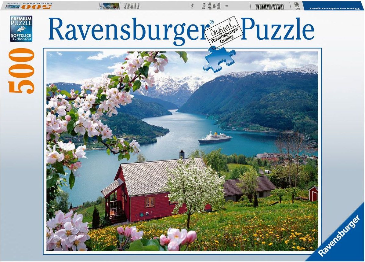 Ravensburger puzzle Krajina 500 dílků - obrázek 1