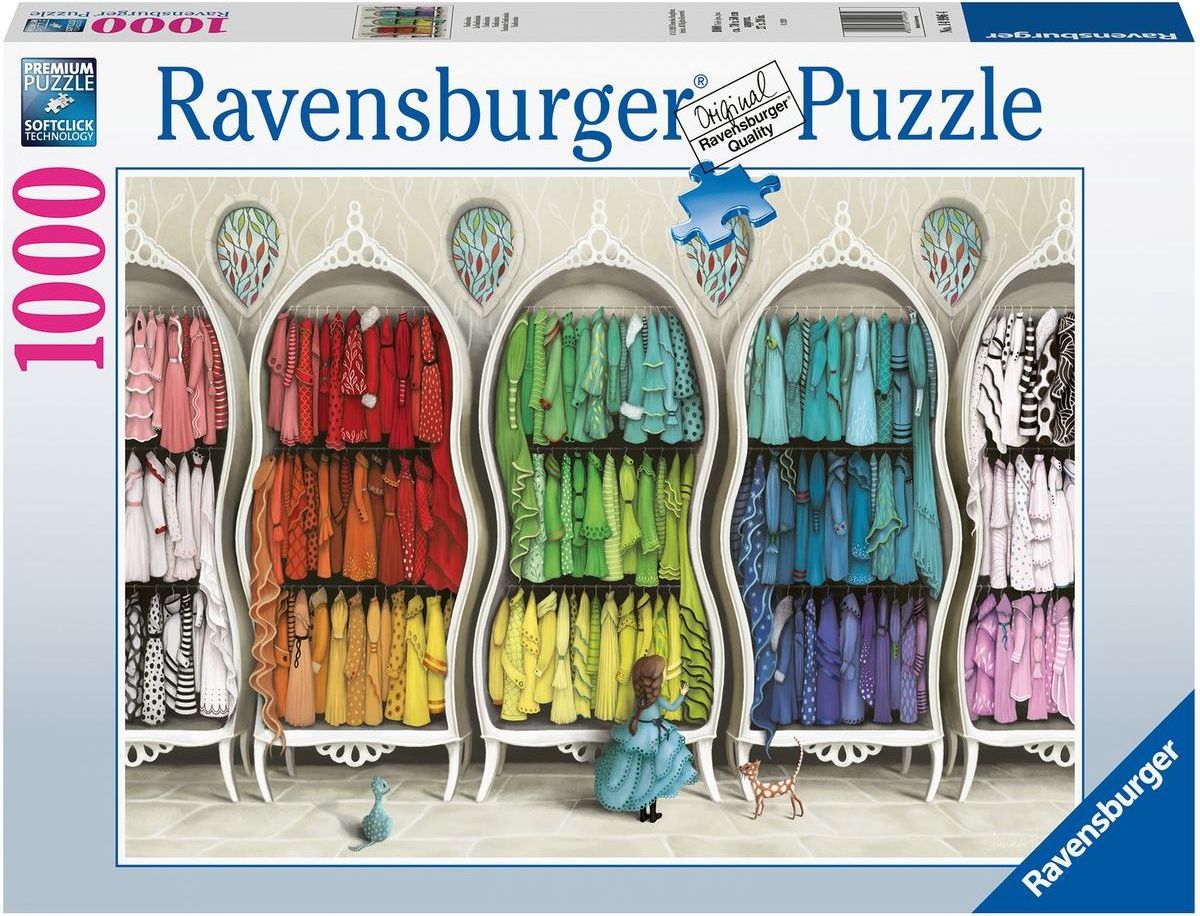 Ravensburger puzzle Největší parádnice 1000 dílků - obrázek 1