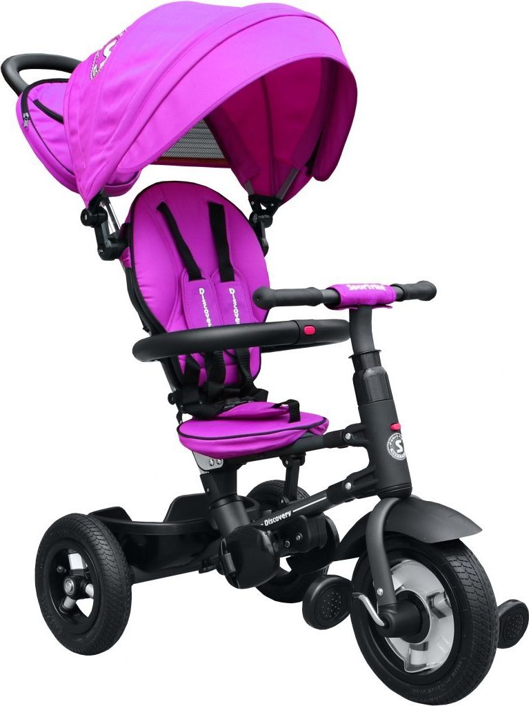 Mamido Dětská tříkolka Sport Trike Discovery fialová S380 F - obrázek 1