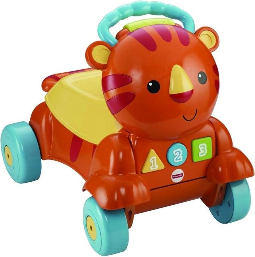 Mattel Fisher Price odrážedlo tygr 2 v 1 - obrázek 1