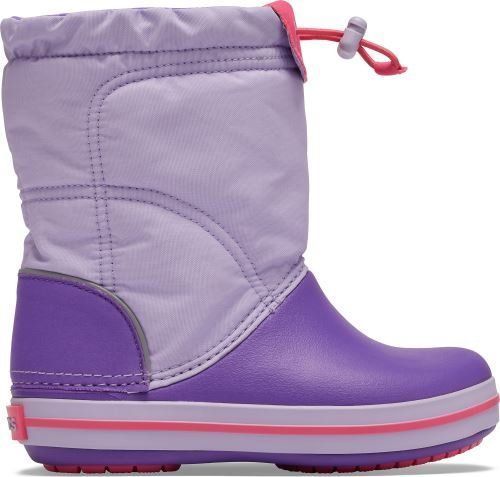 Crocs Dětské boty Crocs CROCBAND LodgePoint Boot K fialová 25-26 - obrázek 1