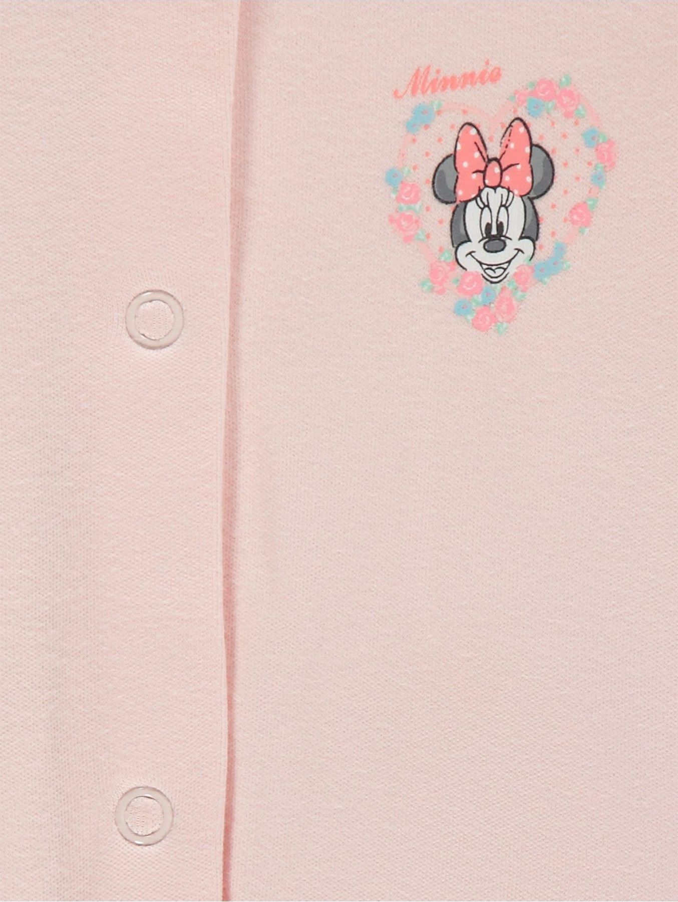 Kojenecké dupačky GEORGE, 3ks v balení, motiv Minnie Mouse Velikost: 80 - 86cm (12 - 18 měsíců) - obrázek 3
