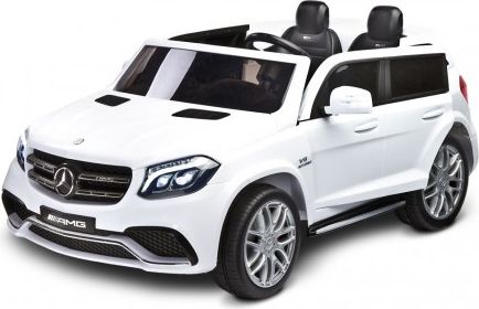 Elektrické autíčko Toyz MERCEDES GLS63 - 2 motory white, Bílá - obrázek 1