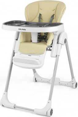 Jídelní židlička Milly Mally Milano beige, Béžová - obrázek 1