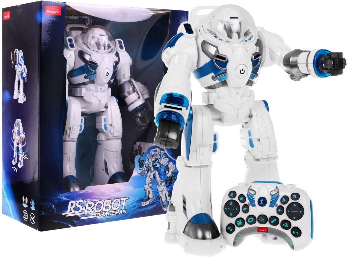 Mamido Robot na dálkové ovládání bílý 76960 B - obrázek 1