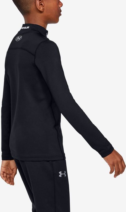 ColdGear® Armour Triko dětské Under Armour | Černá | Chlapecké | XL - obrázek 3