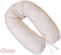 Kojící polštář Longer - KOSTIČKA smetanová - Bobono - obrázek 1