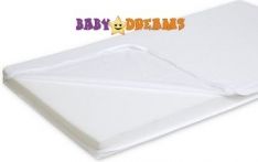 Matrace do kolébky - BABY DREAMS pěnová bílá - 40x90x6cm - obrázek 2