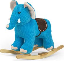 Hračka houpací se zvuky - ELEPHANT modrý - MillyMally - obrázek 1