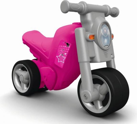 Dětské odstrkovadlo motorka - růžové - obrázek 1