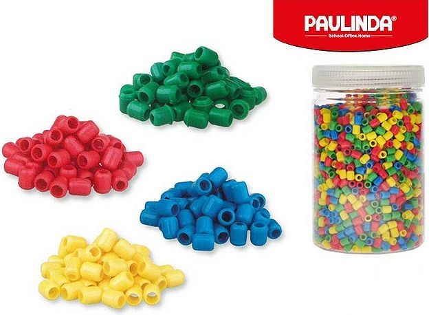 Paulinda Super Beads 5x6mm 4barvy 2600ks - obrázek 1