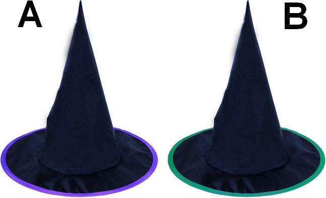 klobouk čaroděj,hall dětský 2 druhy fialová - obrázek 1