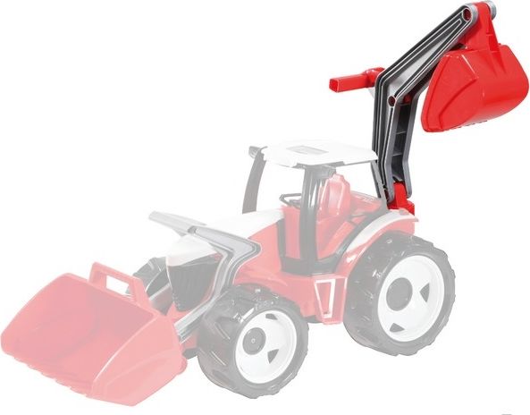 LENA Rameno na Maxi traktor ČERVENÝ - obrázek 1