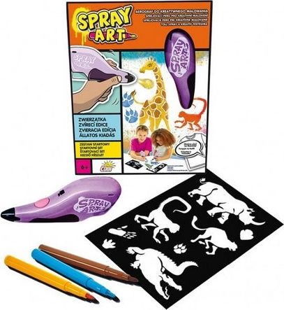 COBI SPRAY ART Startovní set zvířátka - obrázek 1