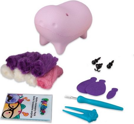 Kreativní výroba Morče fialové FLUFFABLES - NUGGET - obrázek 2