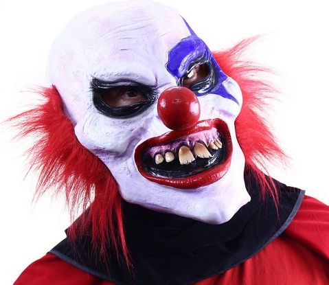 Rappa maska klaun/halloween/ - obrázek 3