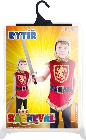 Karnevalový kostým rytíř s erbem, vel. S - obrázek 4