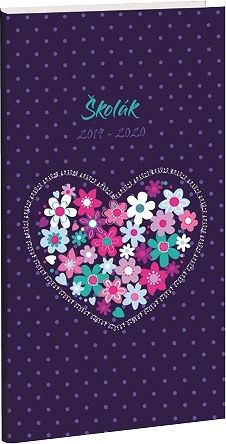 STIL Diář Školák Magic Heart - obrázek 1