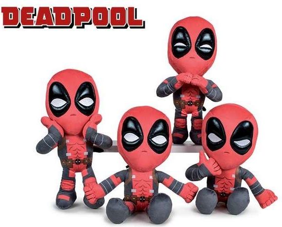 Deadpool plyšový 32cm 4druhy 0m+ - obrázek 1