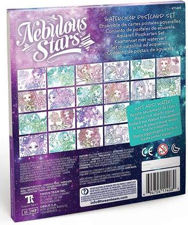 Nebulous Stars Akvarel pohlednice set Petulia - obrázek 4