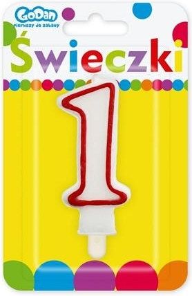 Dortová svíčka č.1 - obrázek 1