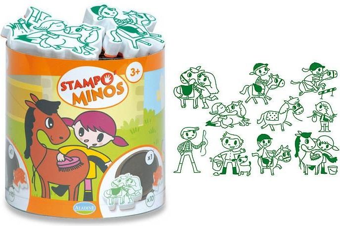 Razítka Aladine Stampo Minos - Koňská farma - obrázek 1