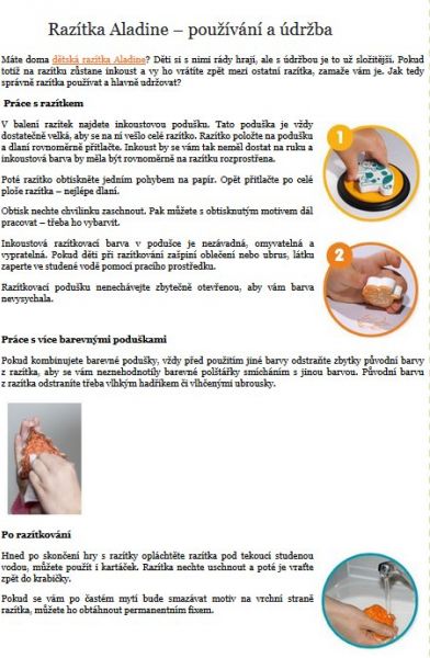 Razítka Aladine Stampo Minos - Koňská farma - obrázek 2