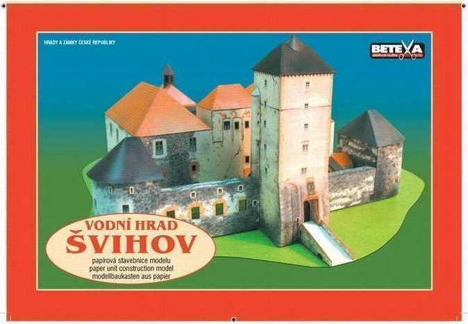 Vodní hrad Švihov - vystřihovánky - obrázek 1