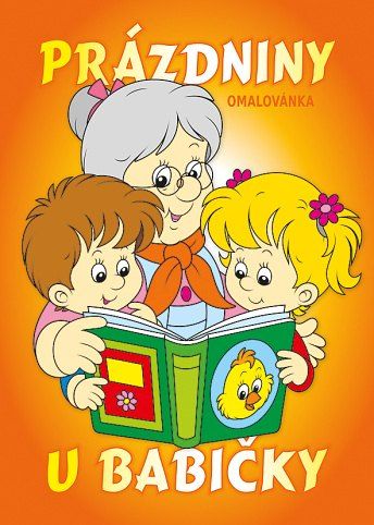 Omalovánka A5 - Prázdniny u babičky - obrázek 3