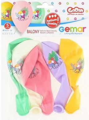 Balónky nafukovací pr. 30 cm mix Aloha - obrázek 2